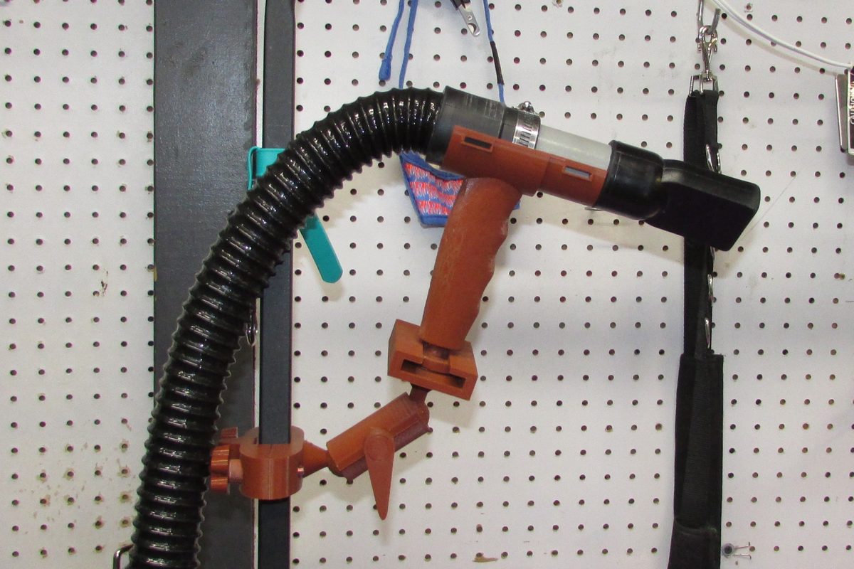 K9-III Dryer Handle in use